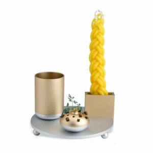 סט הבדלה ארבע חלקים דבח אנודייז שמפניה